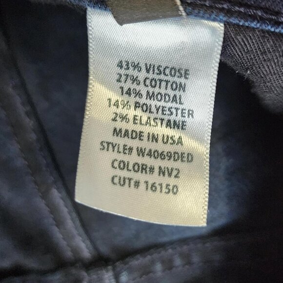 Hudson button-fly dark blue skinny jeans size 25 - Picture 7 of 8